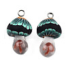 Handmade Polymer Clay Pendants CLAY-N010-065-C03-1