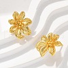 Brass Stud Earrings EJEW-Q015-06G-5