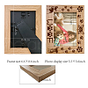 Natural Wood Photo Frames AJEW-WH0292-019-2
