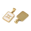 Constellations Natural White Shell Pendants STAS-M338-01C-G-2