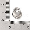 Non-Tarnish 304 Stainless Steel Pendants STAS-R223-02E-3