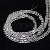 Glass Beads Strands EGLA-J028-6x6mm-01-2