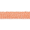 Transparent Glass Beads Strands GLAA-H021-03-03-2