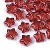 Transparent Spray Painted Glass Beads X1-GLAA-N035-01-E01-1