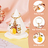 Alloy Enamel & Resin Keychain KEYC-TAC00016-4