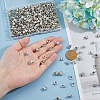 DICOSMETIC 300Pcs 5 Styles CCB Plastic Tube Bails CCB-DC0001-19P-3