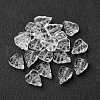 20Pcs Transparent Glass Beads GLAA-Q103-01G-2