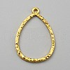 Alloy Open Back Bezel Pendants FIND-TAC0017-41D-G-1