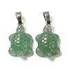 Natural & Synthetic Mixed Gemstone Pendants G-F758-A-P-2