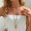 Elegant Zinc Alloy Tassel Pendant Long Necklaces for Street Party ZC8760-3