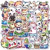 50Pcs Cartoon Animal Paper Sticker STIC-C012-01-2