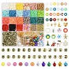 DIY Polymer Clay Stretch Charms Bracelets Making Kits DIY-YW0011-63-1
