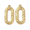 304 Stainless Steel Pendants STAS-Q252-20G-1