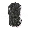 Polyester Lace Trim OCOR-WH0067-35-2