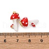 Brass Enamel Pendants KK-Q098-15G-A-3