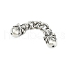 304 Stainless Steel Ends with Chain FIND-CJC0012-141C-1