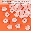 Natural Rose Quartz European Beads G-NB0001-70-5