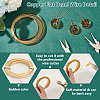 Blank Brass Sheets KK-WH0084-25A-4