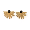 304 Stainless Steel Studs Earrings for Women EJEW-K306-32G-4