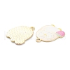 Alloy Enamel Pendants ENAM-I051-16LG-02-2