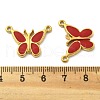304 Stainless Steel Enamel Pendants STAS-D369-02G-3