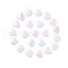 100Pcs Eco-Friendly Transparent Acrylic Beads TACR-YW0001-07H-3