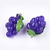 Resin Pendants X-RESI-T028-53-3