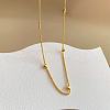 8 Heart Stainless Steel Link Chain Necklaces for Women FS-WG5BF1A-01-3