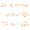 Nickel Decoration Stickers DIY-WH0450-108-1