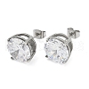 304 Stainless Steel Stud Earrings for Women EJEW-F351-01P-4