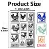 Plastic Stamps DIY-WH20018-0176-2