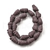 Dyed Natural Lava Rock Beads Strands G-A264-A01-01D-2