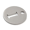 Non-Tarnish 304 Stainless Steel Pendants STAS-F233-M-P01-A-I-2