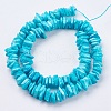 Natural Sea Shell Beads Strands BSHE-K012-08C-2