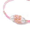 Adjustable Nylon Cord Braided Beads Bracelets BJEW-MZ00170-05-3