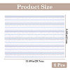 CRASPIRE 6Pcs Miniature Wallpapers AJEW-CP0008-28J-2