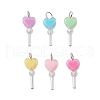 Acrylic & Glass Pendants PALLOY-JF03521-01-1
