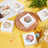 Cube Kraft Paper Storage Gift Boxes CON-WH0095-101B-01-5