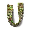 Synthetic Imperial Jasper Beads Strands G-Q050-A01-05-2