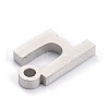 Non-Tarnish 304 Stainless Steel Pendants STAS-F267-10M-P-3