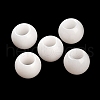 Natural White Jade European Beads G-R488-01H-2