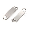 201 Stainless Steel Connector Charms STAS-K265-02C-P-2