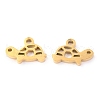 304 Stainless Steel Charms STAS-O142-67G-2