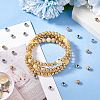 Unicraftale 200Pcs 2 Colors 304 Stainless Steel Round Seamed Beads STAS-UN0060-65B-2