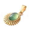 Natural Mixed Stone Pendants STAS-C120-15G-3