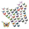 50Pcs 25 Style Alloy Enamel Pendants FIND-TA0003-62-3
