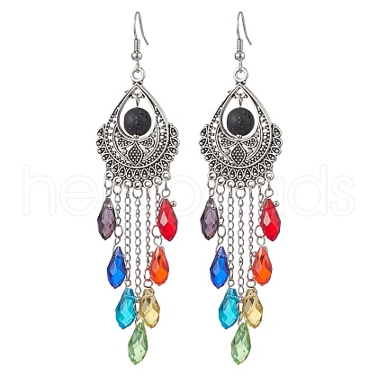 304 Stainless Steel Dangle Earring EJEW-JE05943-1