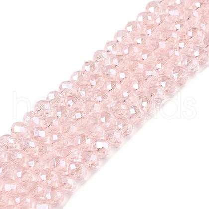 Electroplate Glass Beads Strands EGLA-A044-T3mm-A22-1