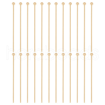 GOMAKERER 150Pcs Brass Ball Head Pins KK-GO0001-60-1