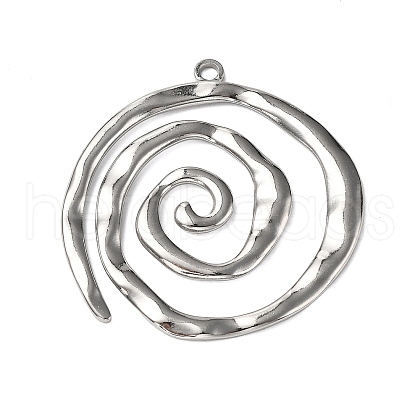 304 Stainless Steel Pendants STAS-P395-05P-1